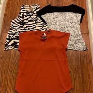 Lot of women’s dress tops, Size Large